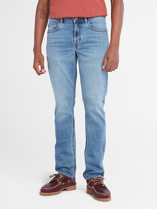 Зауженные джинсы Timberland Stretch Core Indigo Denim модель TB0A6CQ2BQ8 Фото