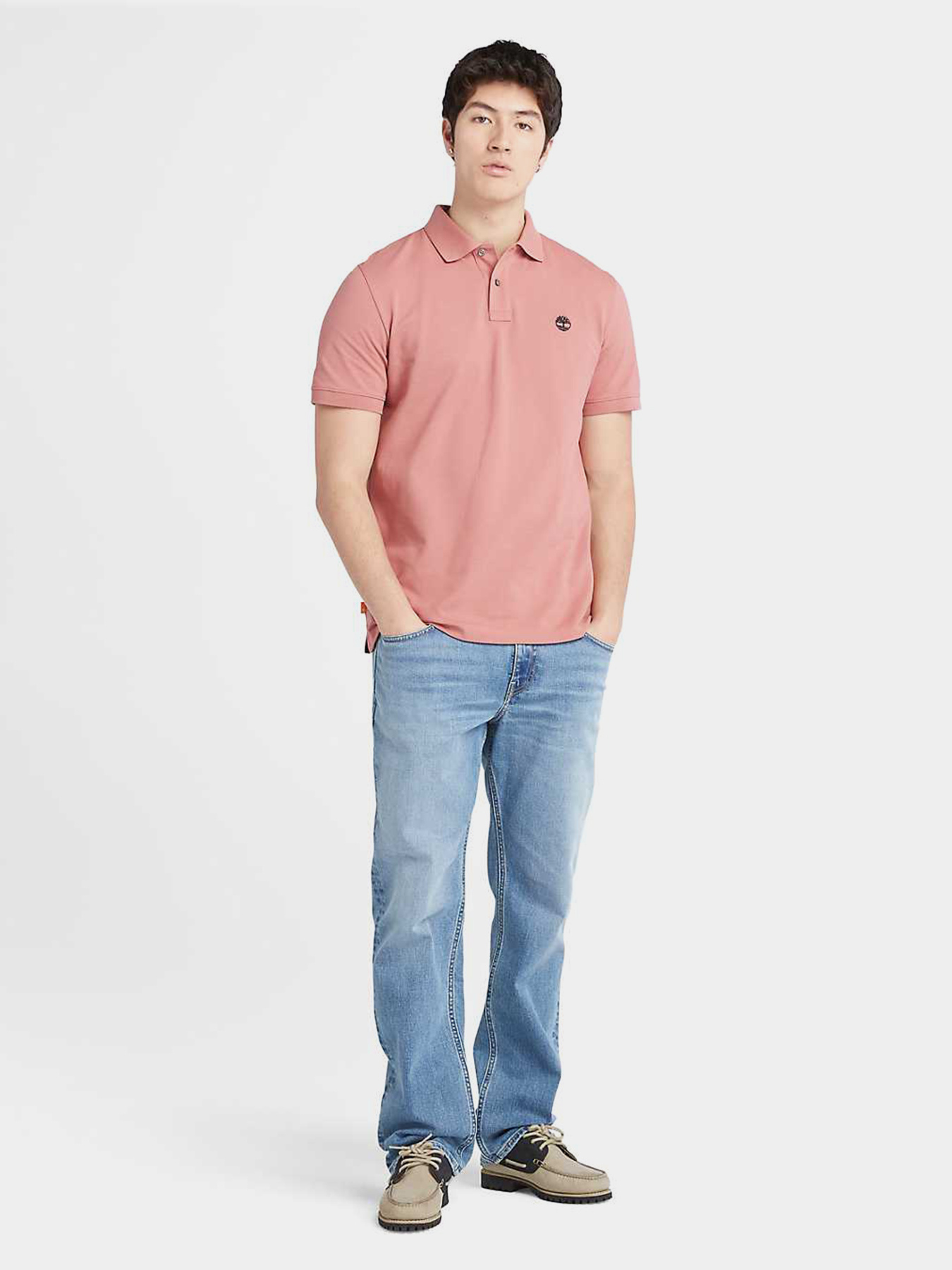 Прямые джинсы Timberland Stretch Core Indigo Denim модель TB0A6CQEBQ8 Фото