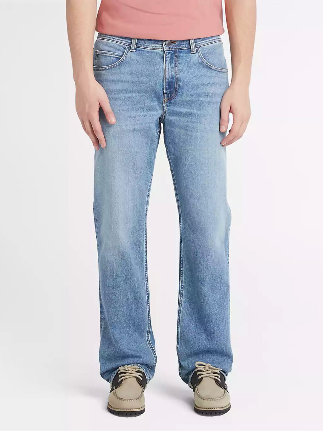 Прямые джинсы Timberland Stretch Core Indigo Denim модель TB0A6CQEBQ8 Фото