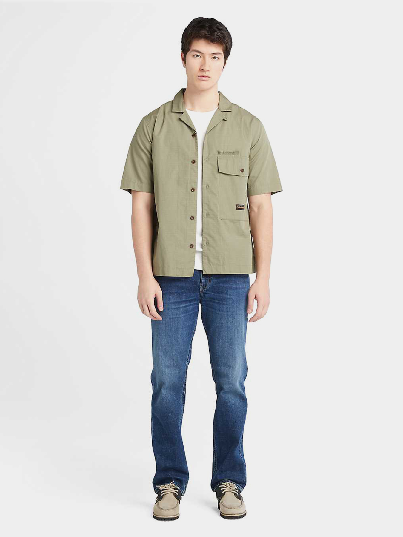 Прямые джинсы Timberland Stretch Core Indigo Denim модель TB0A6CQEA11 Фото