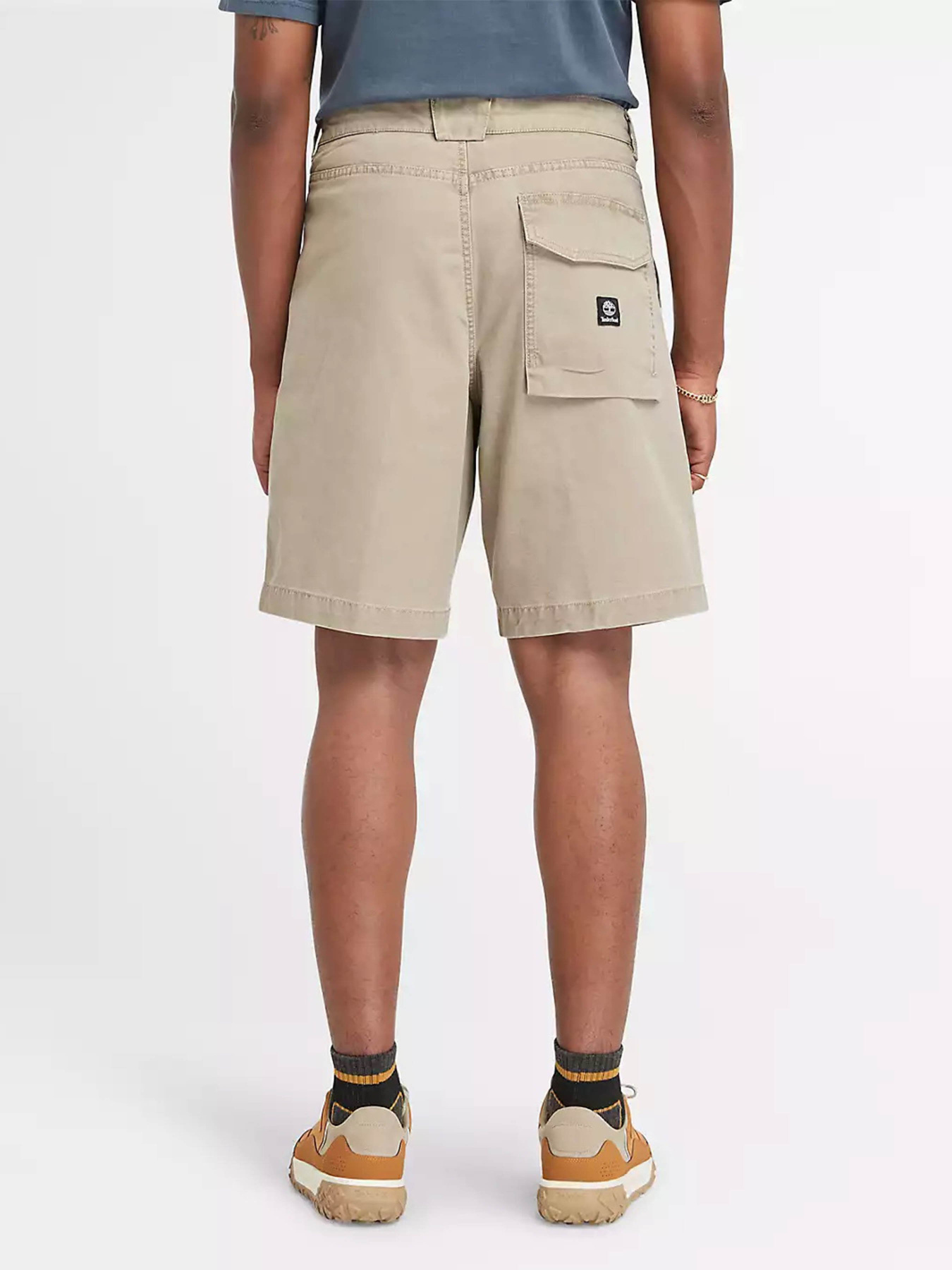 Шорты Timberland Washed Canvas Stretch Fatigue модель TB0A5TZ3DH4 Фото