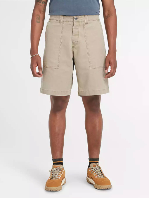Повседневные шорты Timberland Washed Canvas Stretch Fatigue модель TB0A5TZ3DH4 Фото