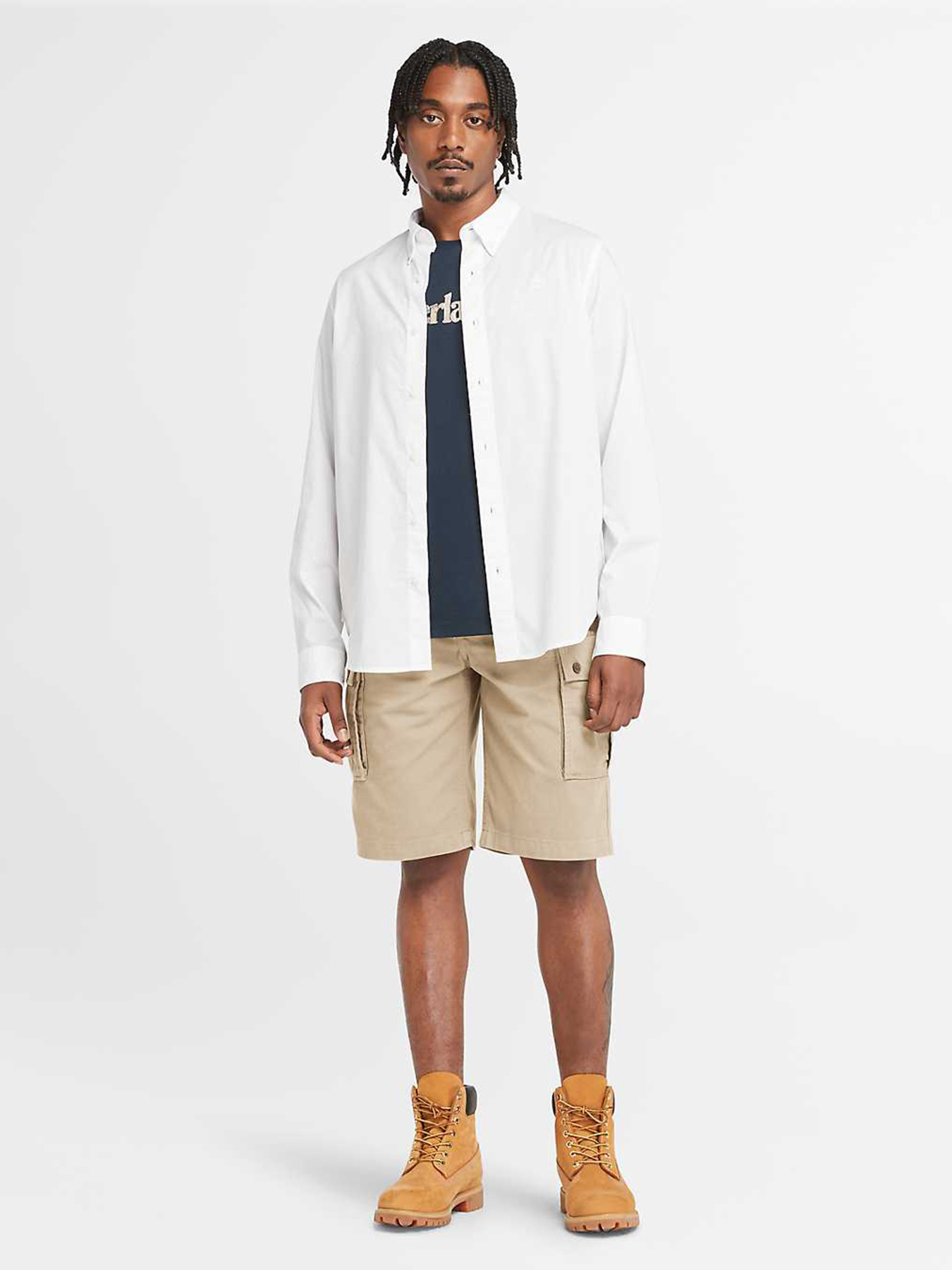 Шорты Timberland Twill Cargo модель TB0A5U1BDH4 Фото