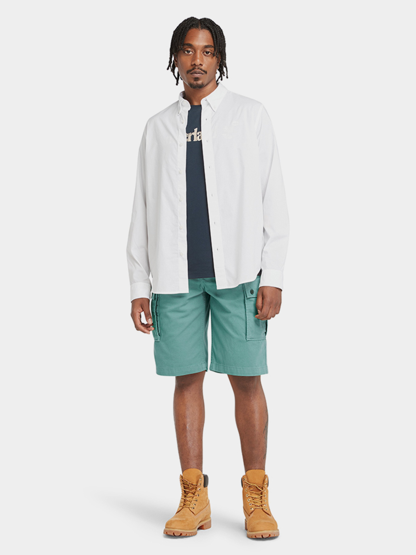 Повседневные шорты Timberland Twill Cargo модель TB0A5U1BCL6 Фото