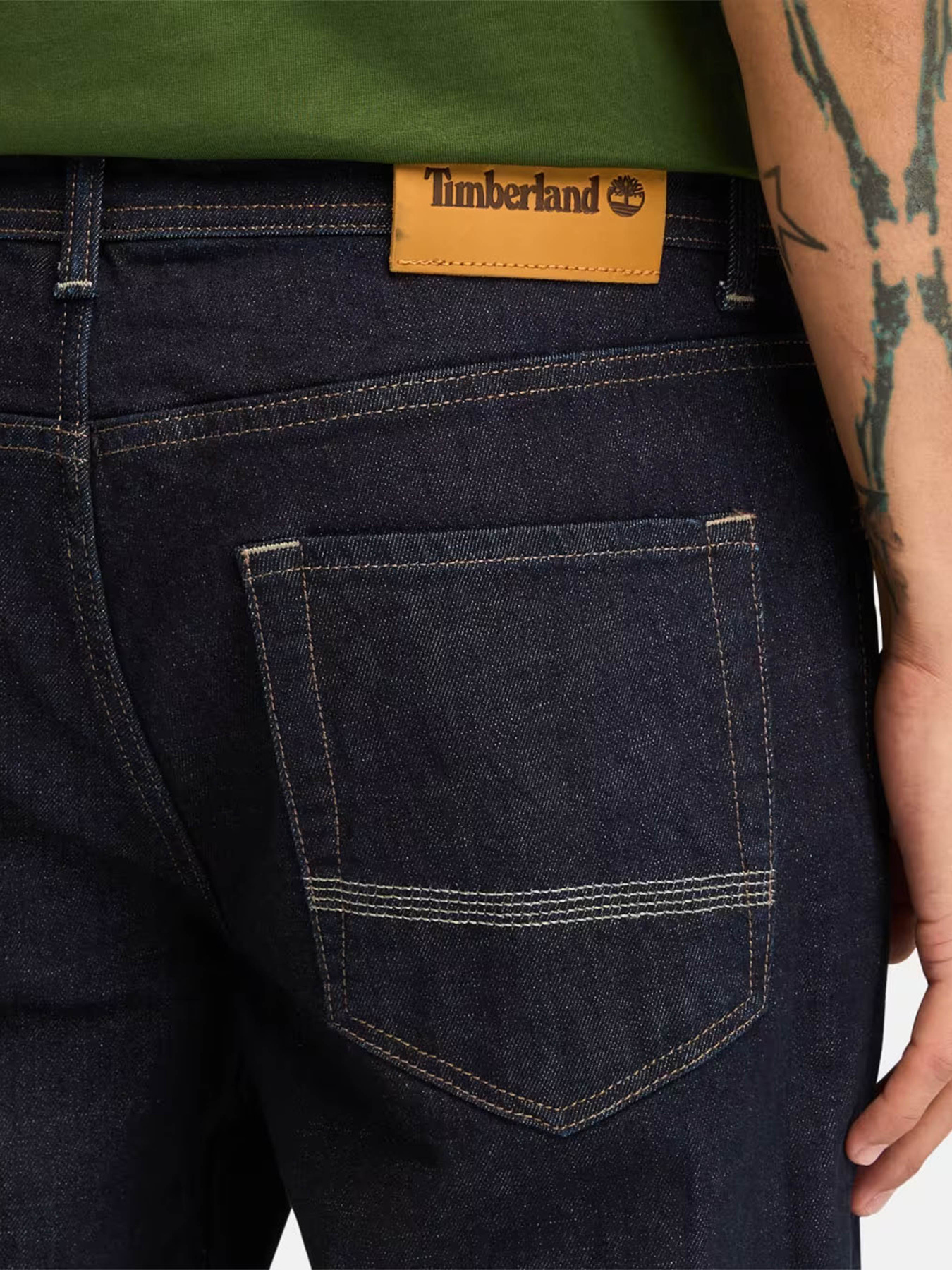 Прямые джинсы Timberland Sandown 5-Pocket Straight Denim модель TB0A6CQEH87 Фото