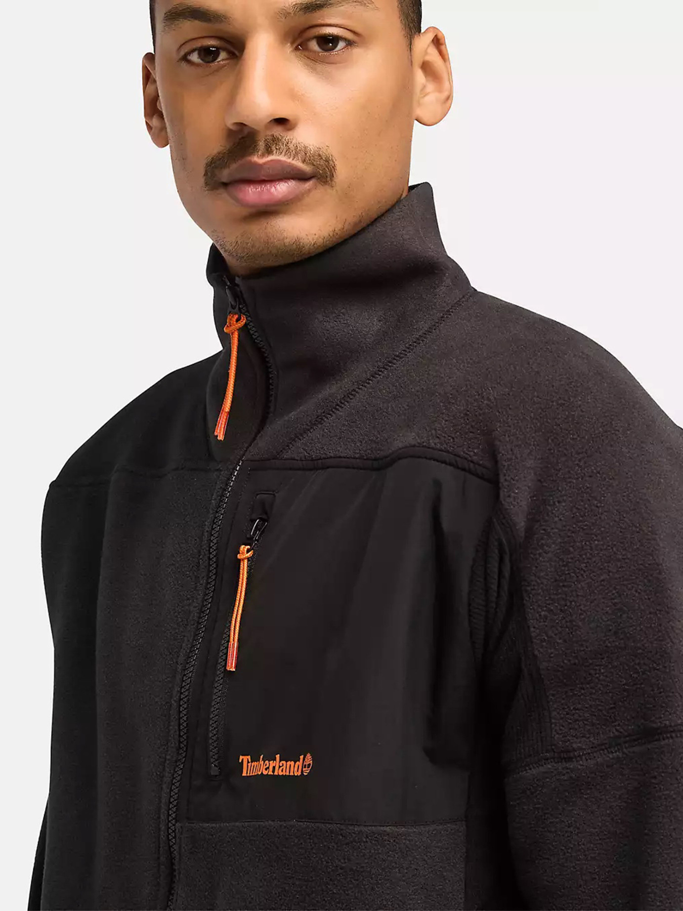 Кофта Timberland Polartec® Mix Media Full-Zip Fleece Модель TB0A6Y56001 Фото