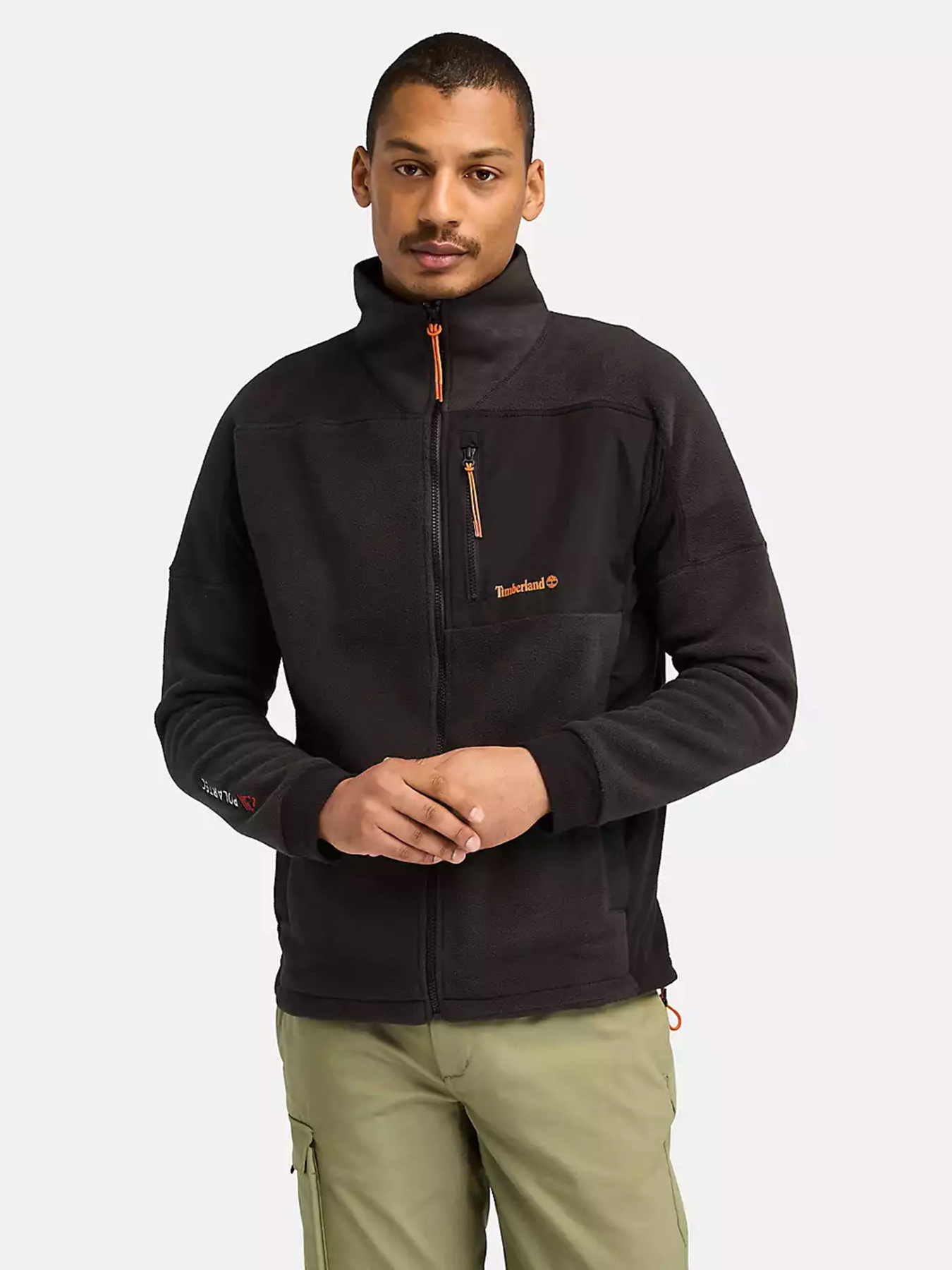 Кофта Timberland Polartec® Mix Media Full-Zip Fleece Модель TB0A6Y56001 Фото