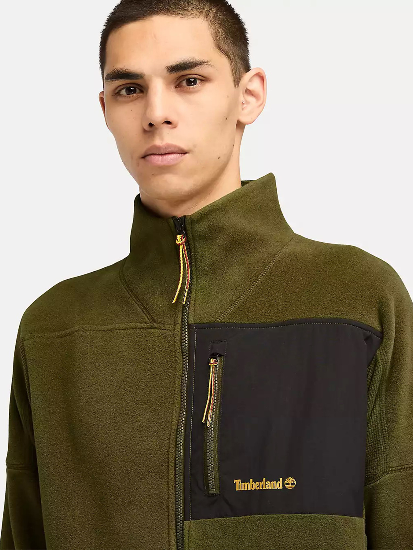 Кофта Timberland Polartec® Mix Media Full-Zip Fleece Модель TB0A6Y56302 Фото