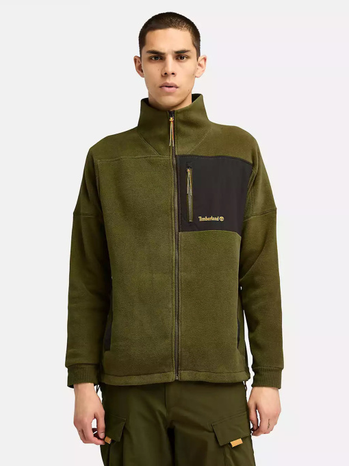 Кофта Timberland Polartec® Mix Media Full-Zip Fleece модель TB0A6Y56302 Фото