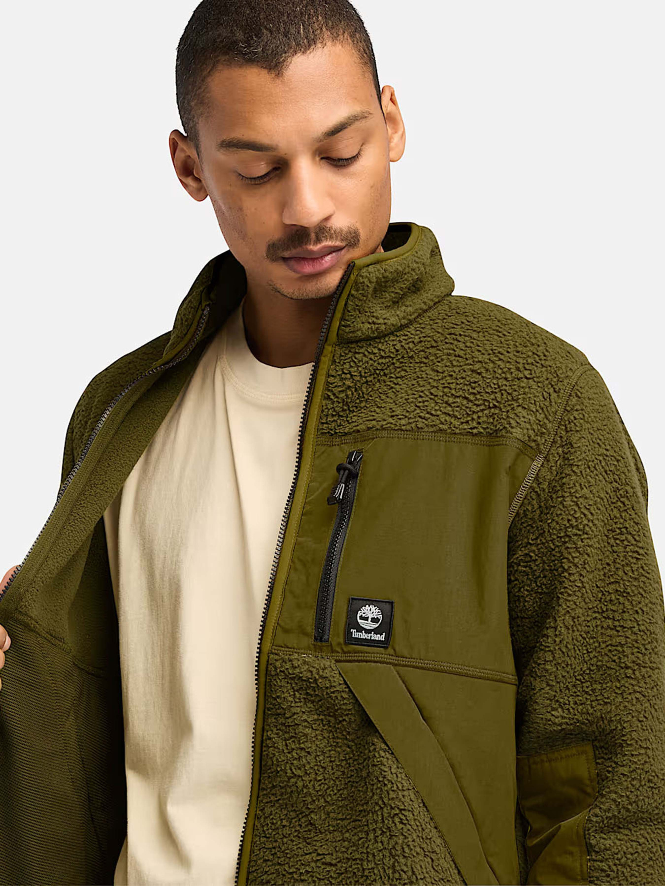 Кофта Timberland High-pile Fleece модель TB0A62EB302 Фото