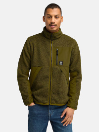 Оливковий - Кофта Timberland High-pile Fleece