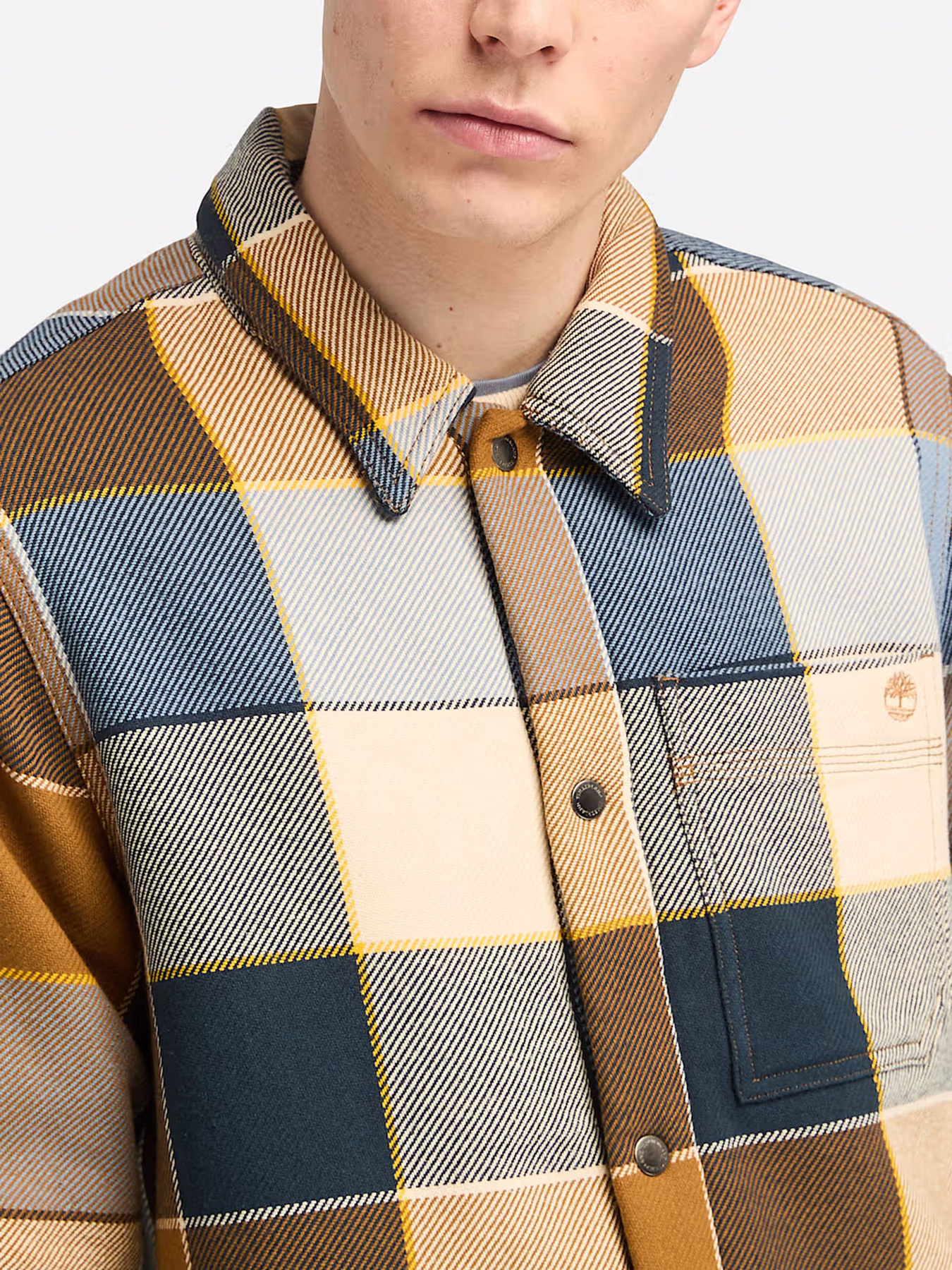 Куртка-рубашка Timberland Fleece-lined Plaid модель TB0A6UX2EI2 Фото