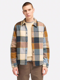 Принт - Куртка-сорочка Timberland Fleece-lined Plaid