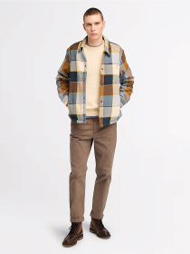 Куртка-рубашка Timberland Fleece-lined Plaid модель TB0A6UX2EI2 Фото