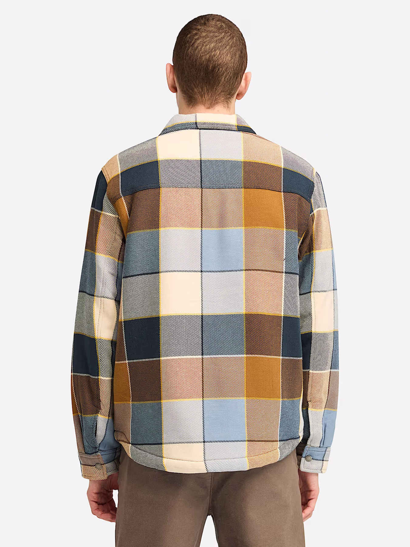 Куртка-сорочка Timberland Fleece-lined Plaid модель TB0A6UX2EI2 Фото