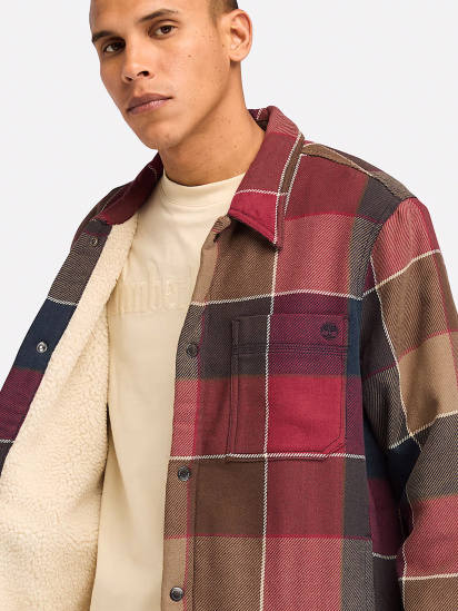 Куртка-сорочка Timberland Fleece-lined Plaid модель TB0A6UX2EIF — фото 4 - INTERTOP