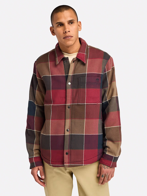 Куртка-сорочка Timberland Fleece-lined Plaid Модель TB0A6UX2EIF Фото
