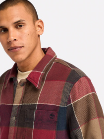 Куртка-рубашка Timberland Fleece-lined Plaid модель TB0A6UX2EIF Фото