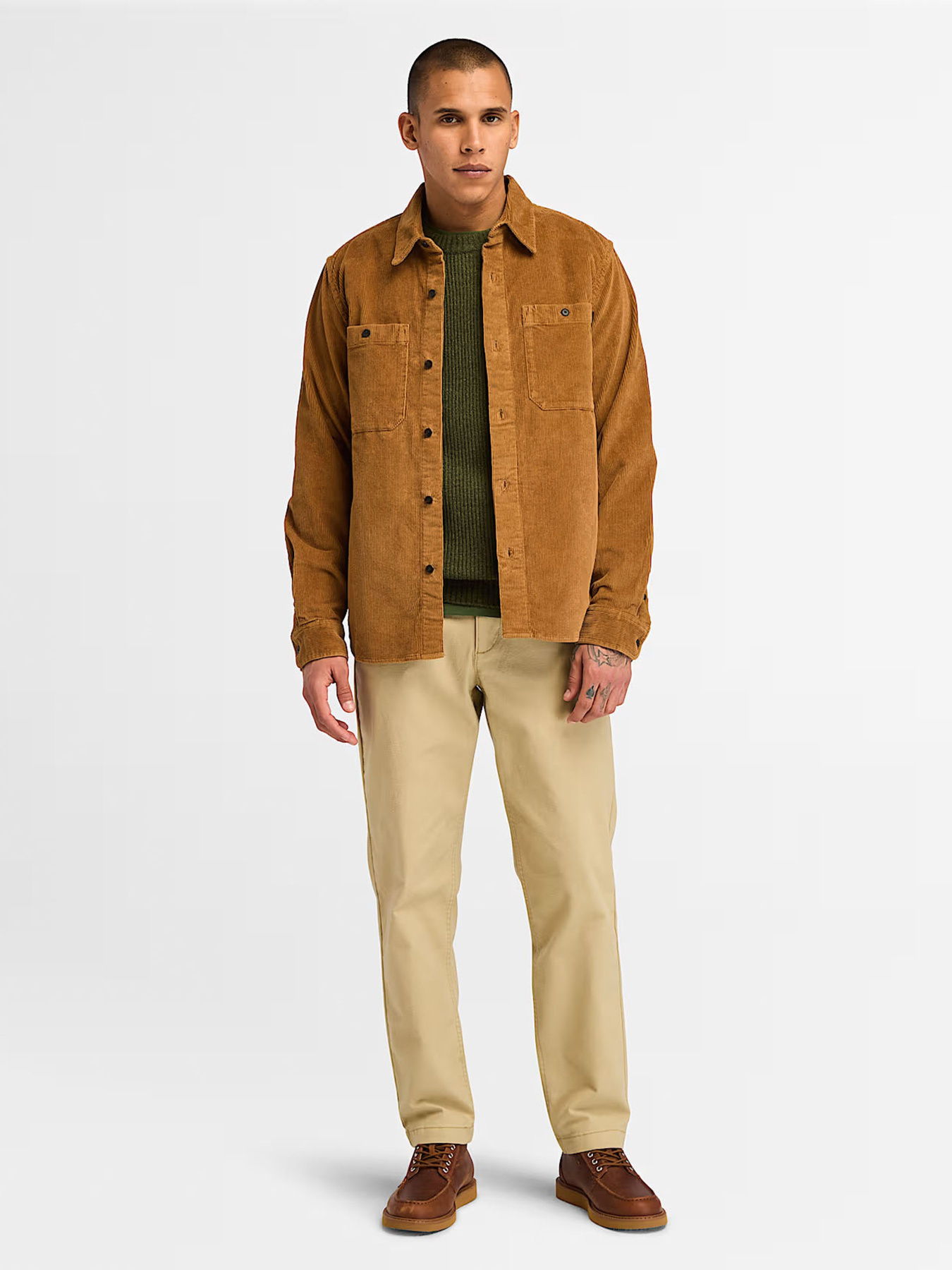 Рубашка повседневная Timberland Corduroy модель TB0A62NUEH2 Рубашка повседневная Timberland Corduroy модель TB0A62NUEH2 Фото