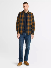 Рубашка в клетку Timberland Windham Heavy Flannel модель TB0A6V3PB68 Рубашка в клетку Timberland Windham Heavy Flannel модель TB0A6V3PB68 Фото