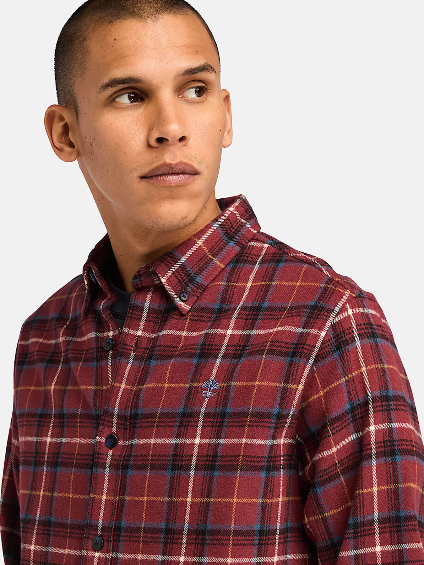 Сорочка повсякденна Timberland Midweight Flannel Check модель TB0A6V4AEFF Сорочка повсякденна Timberland Midweight Flannel Check модель TB0A6V4AEFF Фото
