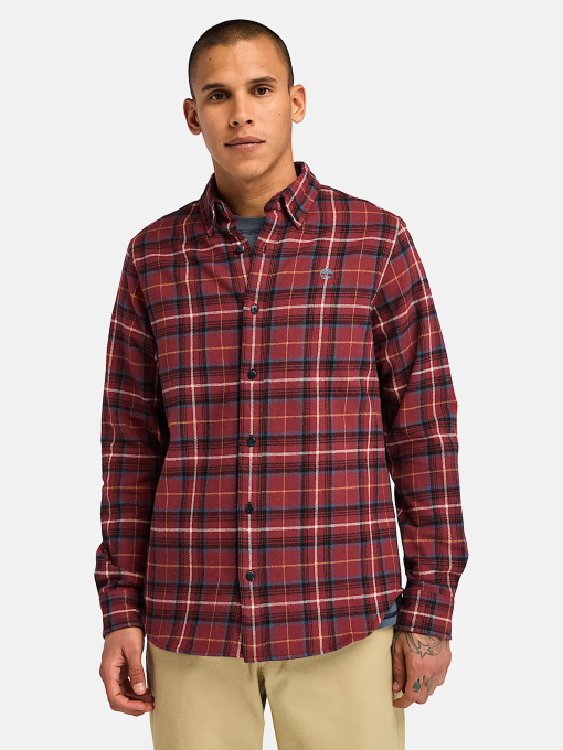 Рубашка повседневная Timberland Midweight Flannel Check модель TB0A6V4AEFF Фото