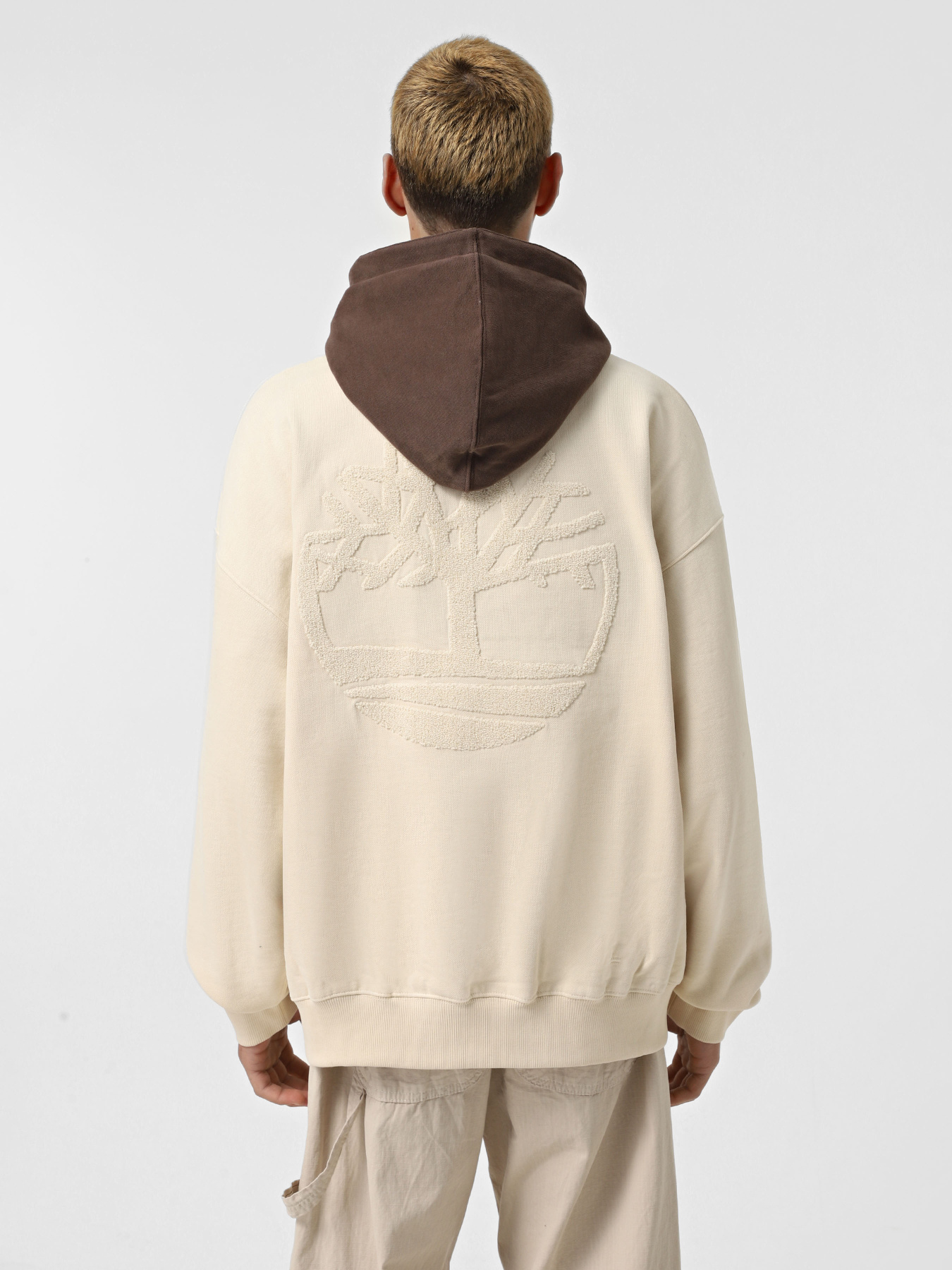 Худи Timberland AOP Polar 1/4 Fleece модель TB0A6493EFL Фото