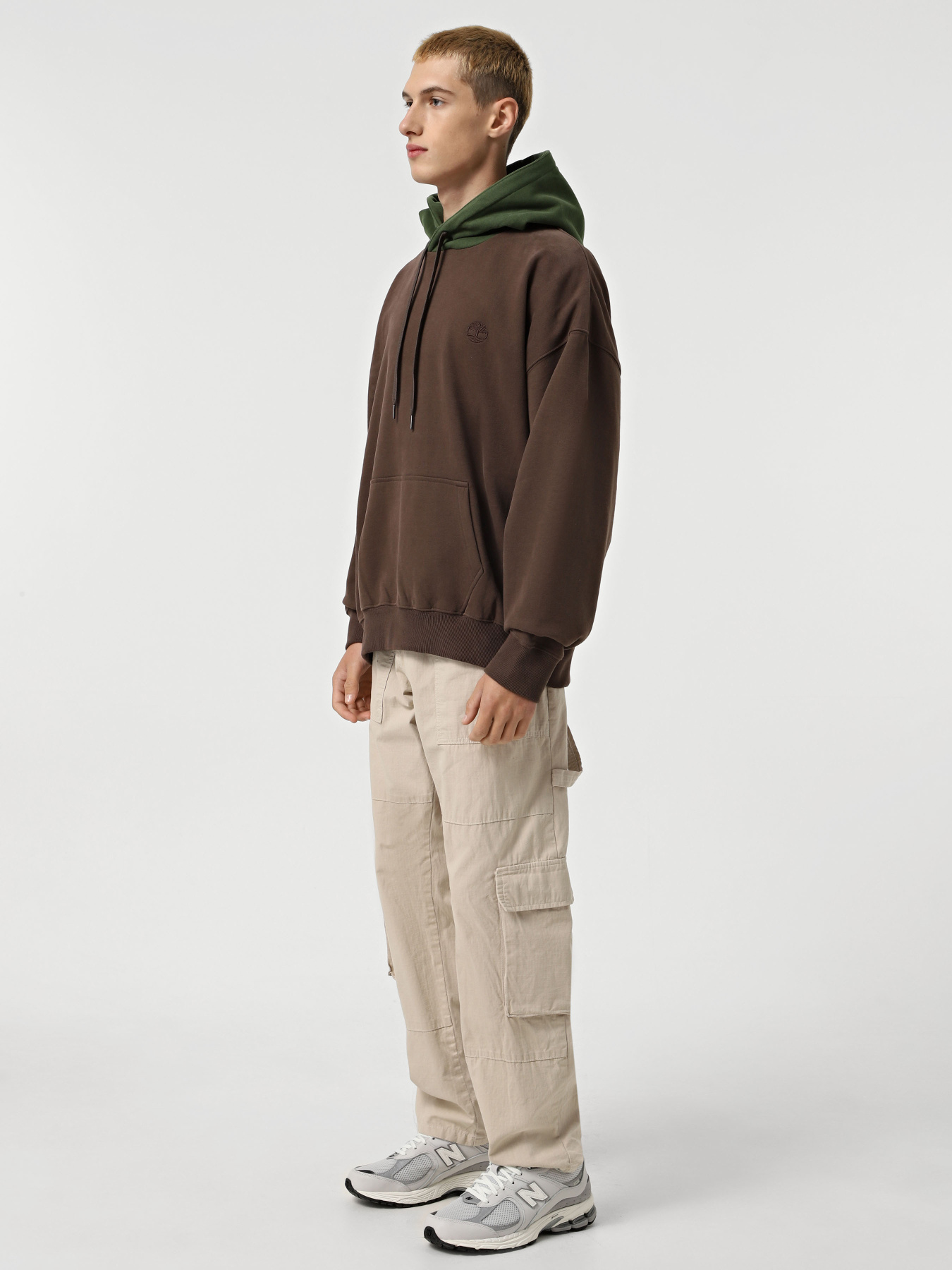 Худи Timberland AOP Polar 1/4 Fleece модель TB0A6493243 Фото