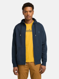 Темно-синій - Кофта Timberland Exeter River Full Zip