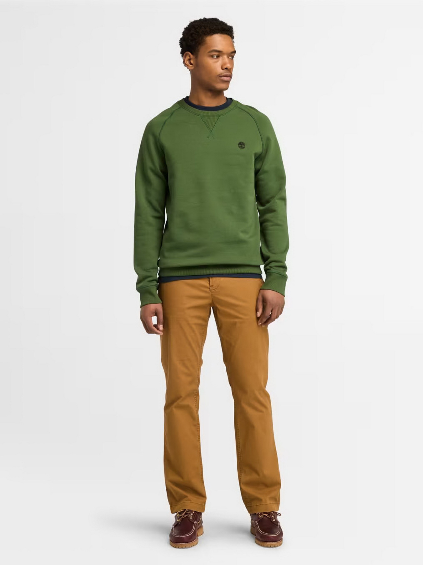 Свитшот Timberland Exeter River Brushed-back Crew модель TB0A2BNKEIN Фото