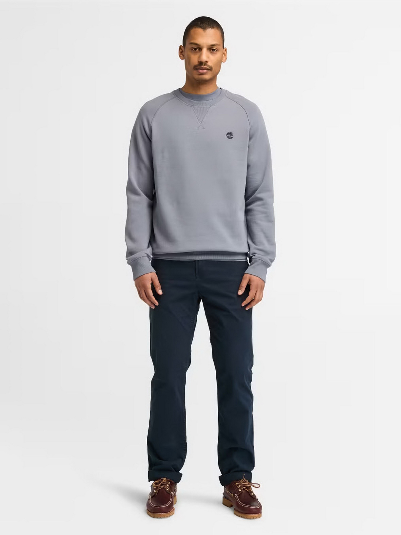 Свитшот Timberland Exeter River Brushed-back Crew модель TB0A2BNK073 Фото