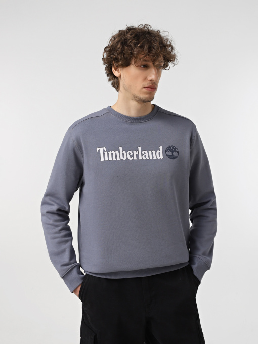 Свитшот Timberland Linear Logo Crew Neck модель TB0A5UJY073 Фото