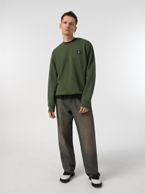 Свитшот Timberland Woven Badge Crew Neck модель TB0A6UHJEIN Фото