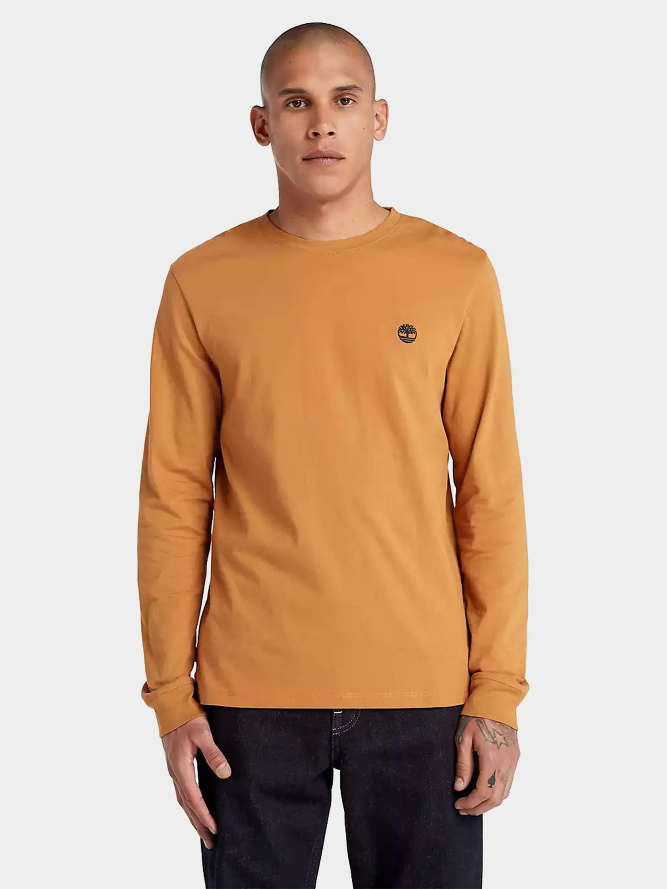 Лонгслив Timberland Dunstan River Long Sleeve Slim-fit Crew модель TB0A2BQ3P47 Фото