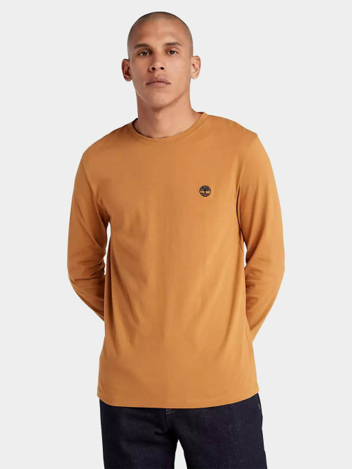 Лонгслив Timberland Dunstan River Long Sleeve Slim-fit Crew модель TB0A2BQ3P47 Фото