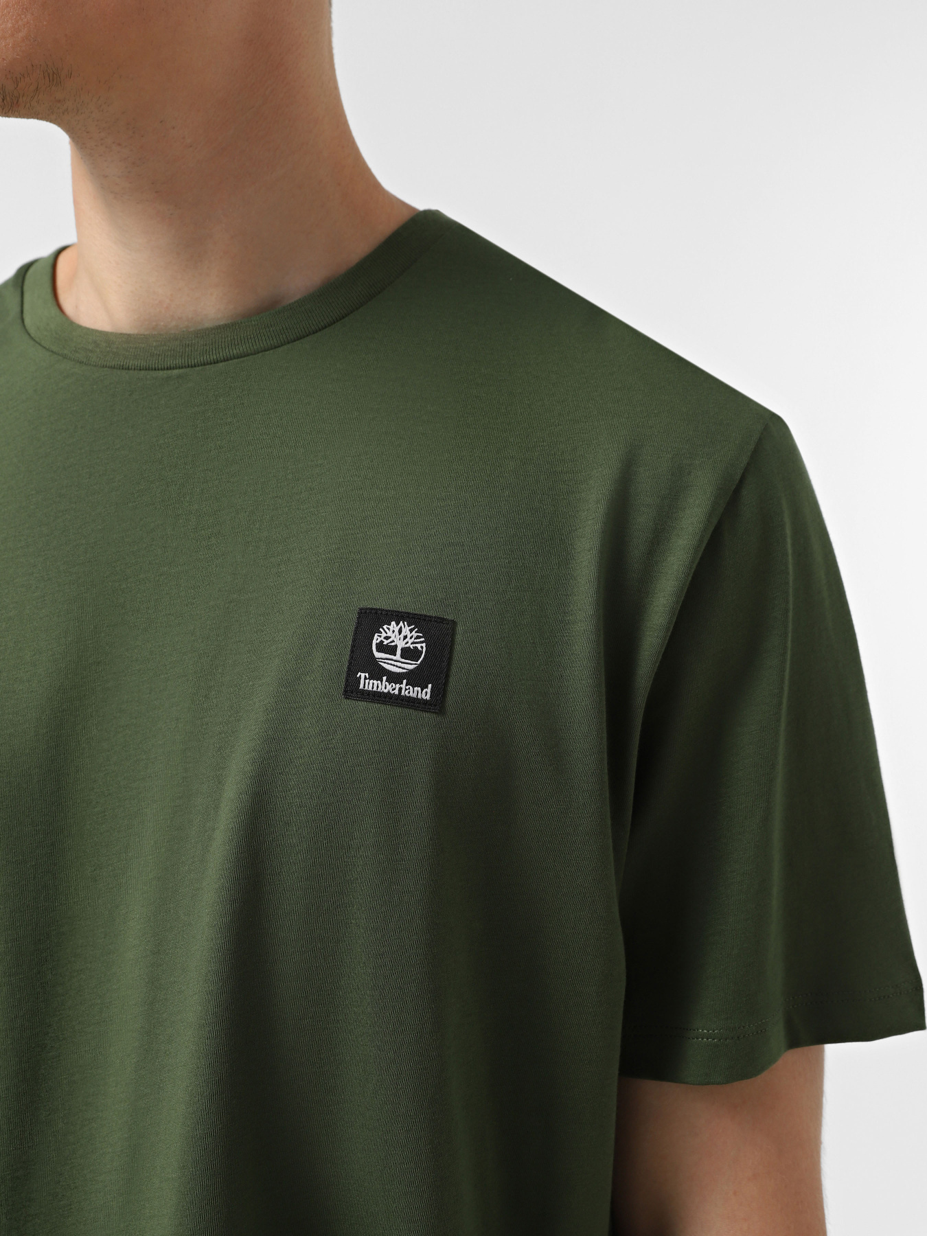 Футболка Timberland Woven Badge модель TB0A5RCEEIN Фото