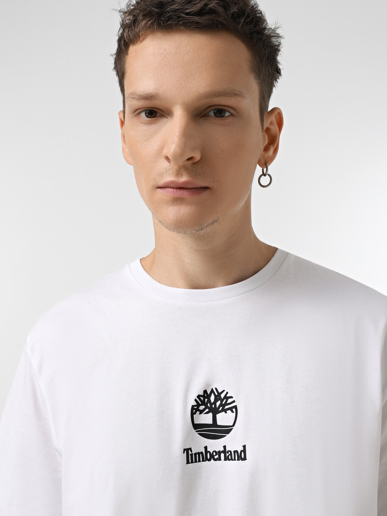 Футболка Timberland Print Stack Logo модель TB0A6WWT100 Фото