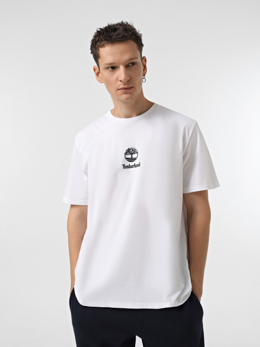 Футболка Timberland Print Stack Logo модель TB0A6WWT100 Фото