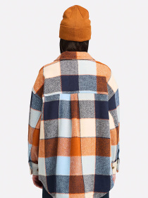 Сорочка в клітинку Timberland Heavy Flannel Long модель TB0A5ZM7EHG Фото
