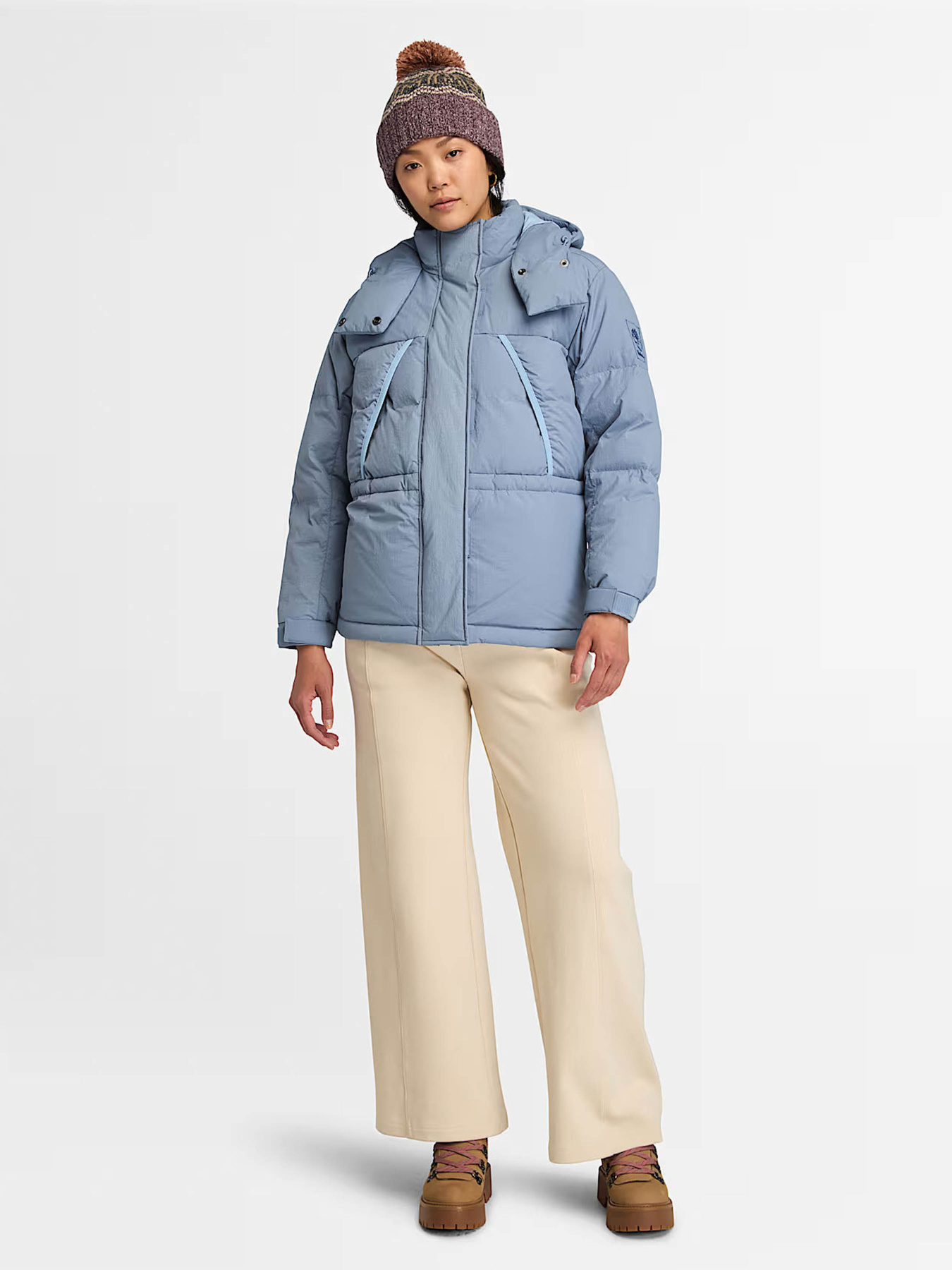 Зимова куртка Timberland Howker Recycled Down Puffer модель TB0A5ZAUA42 Фото