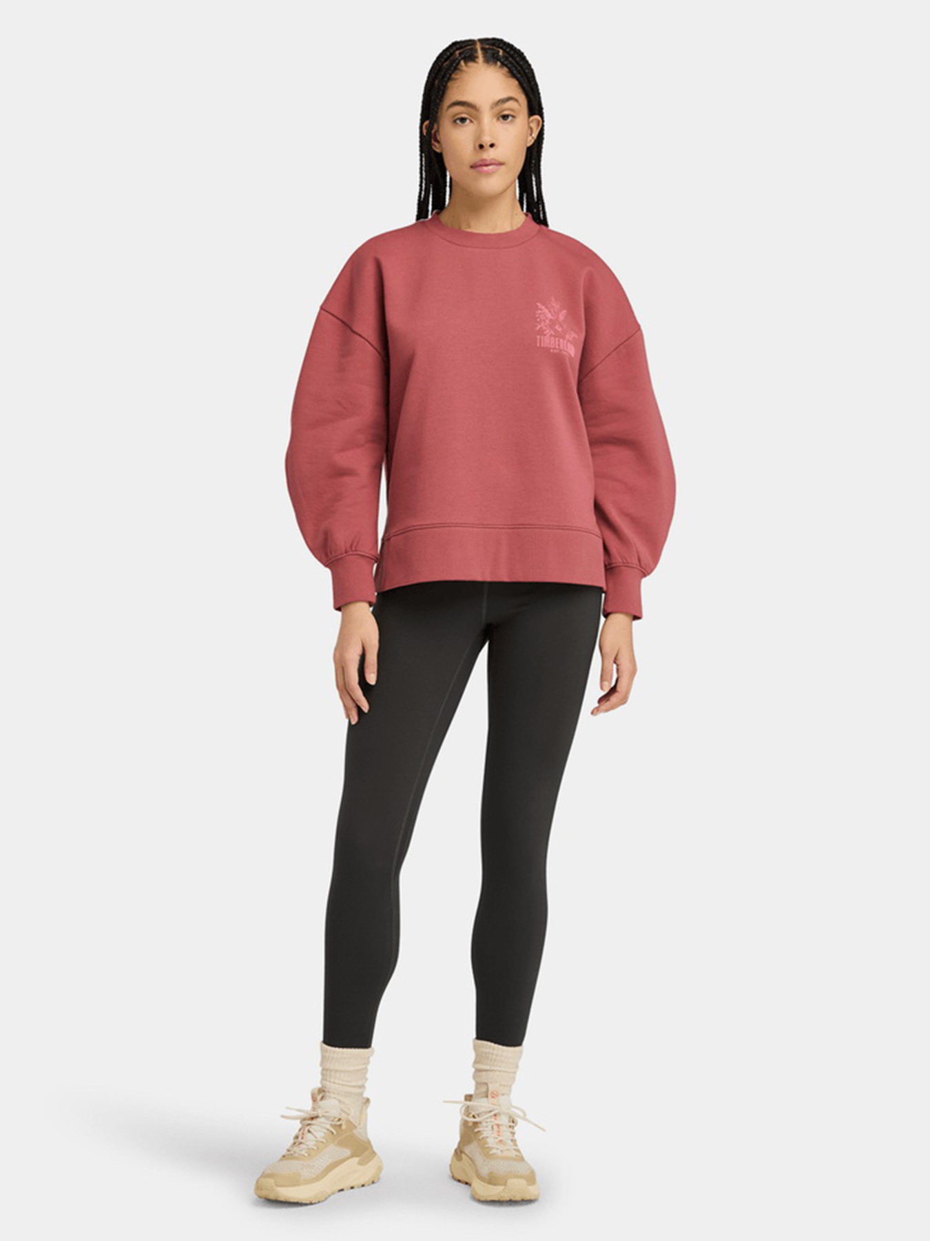 Світшот Timberland Brushed Chest Graphic Crew модель TB0A5ZX7EFU Фото