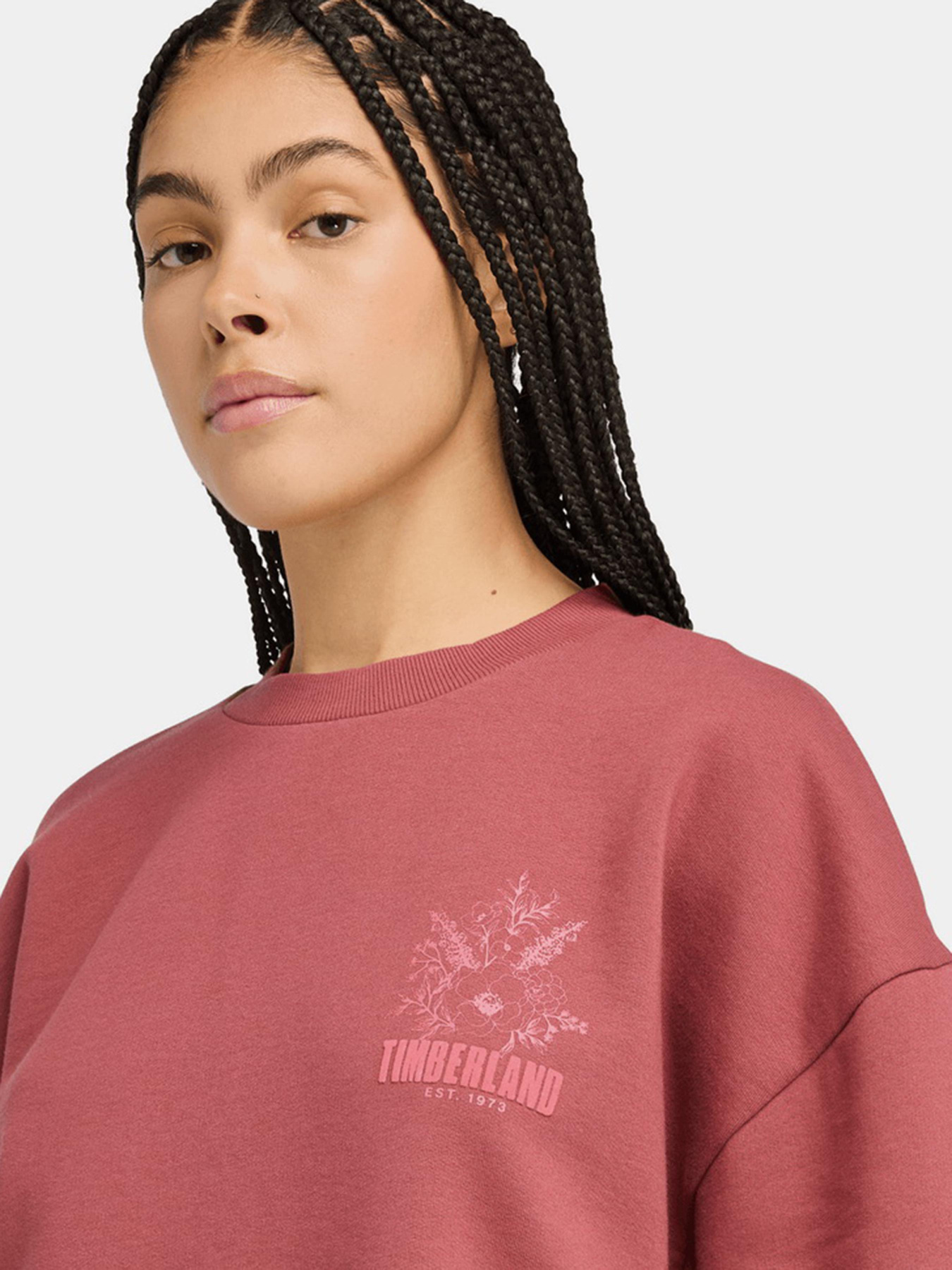Світшот Timberland Brushed Chest Graphic Crew модель TB0A5ZX7EFU Фото