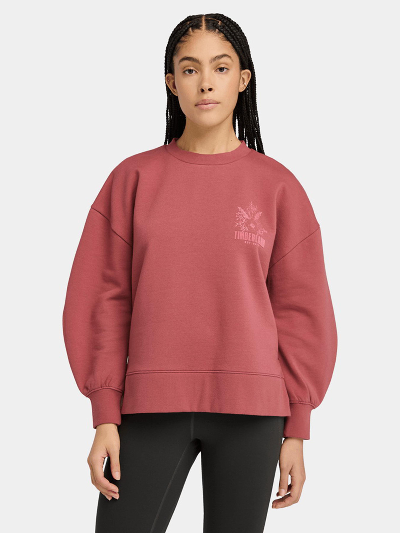 Світшот Timberland Brushed Chest Graphic Crew модель TB0A5ZX7EFU Фото