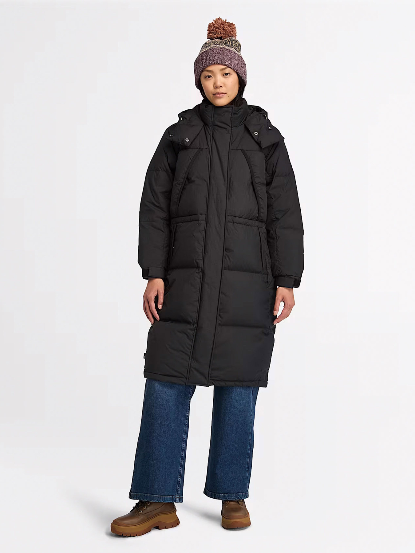 Зимова куртка Timberland Howker Recycled Down Puffer Long модель TB0A5ZC3001 Фото