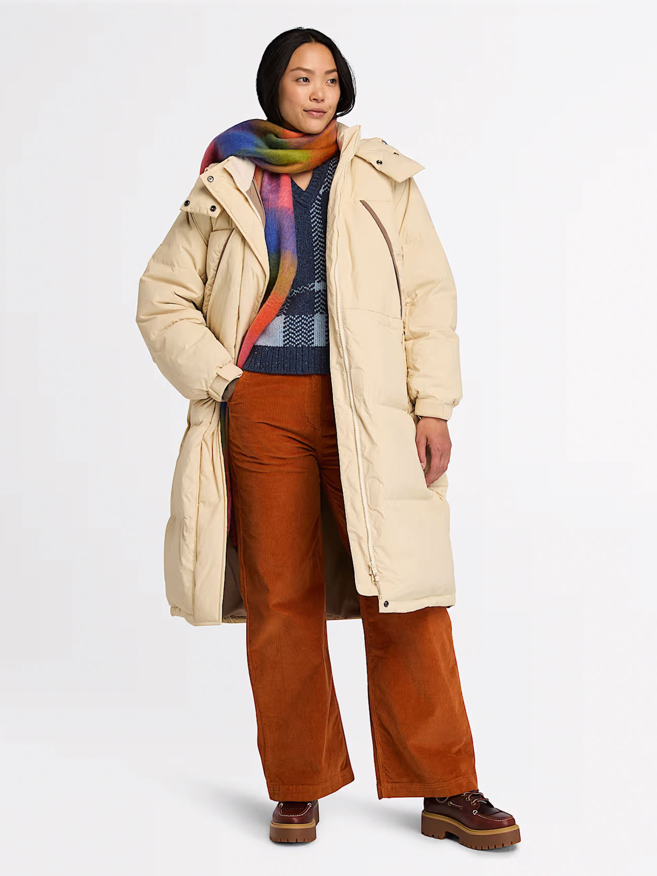 Зимова куртка Timberland Howker Recycled Down Puffer Long модель TB0A5ZC3EFL Фото