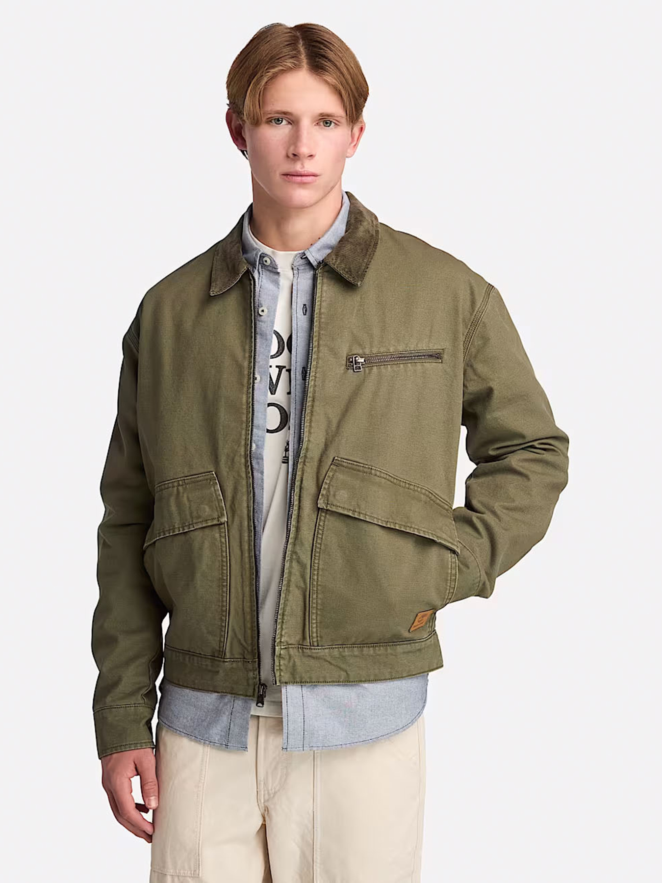 Демісезонна куртка Timberland Strafford Washed Canvas модель TB0A5TGFA58 Фото