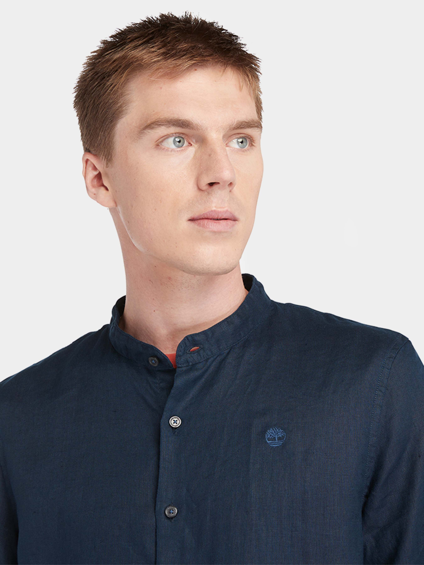 Рубашка повседневная Timberland Mill Brook Linen модель TB0A2DC1433 Фото