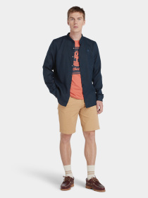 Рубашка повседневная Timberland Mill Brook Linen модель TB0A2DC1433 Фото