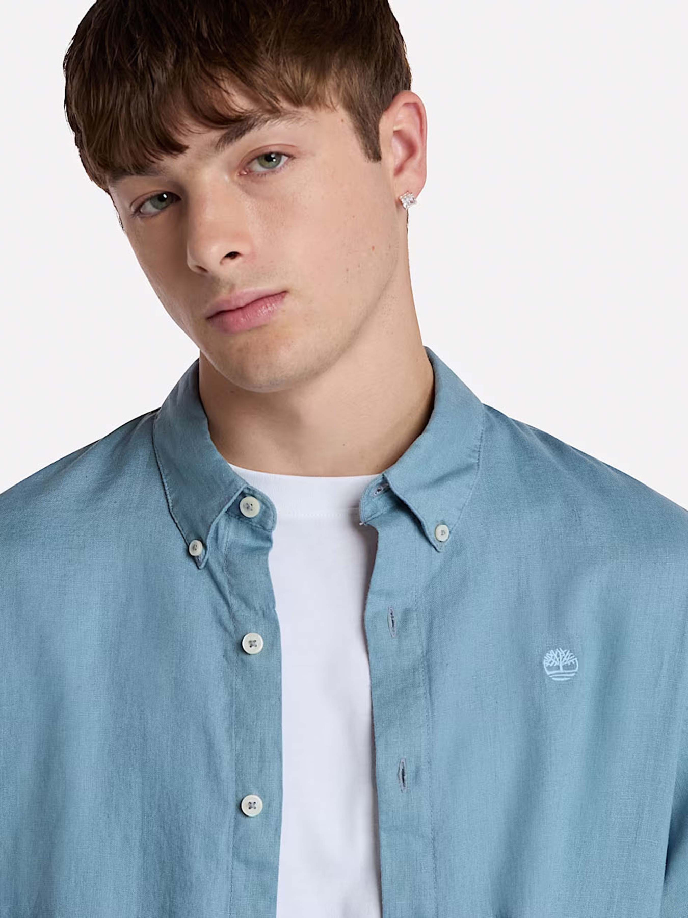 Рубашка повседневная Timberland Mill Brook модель TB0A2DC3758 Фото