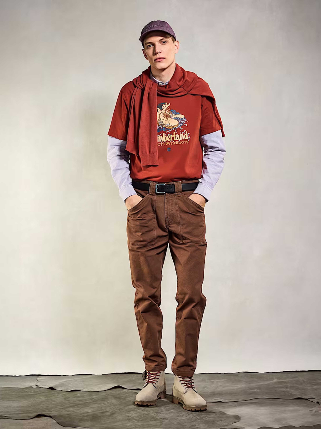 Футболка Timberland All Gender Front Boot Graphic модель TB0A6DJ1EOD Фото